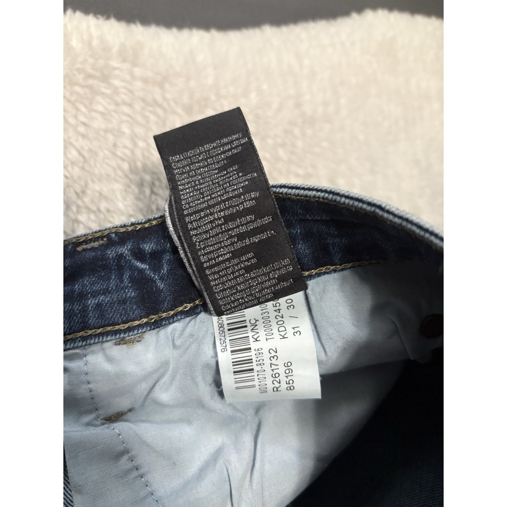 Mavi Premium Men's Skinny Blue Denim Jeans Size 31x30 Pants Stretch - Picture 8 of 9